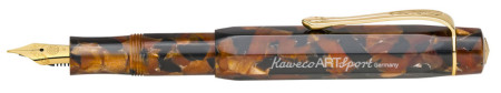 Kaweco ART Sport Fountain Pen - Hickory Brown